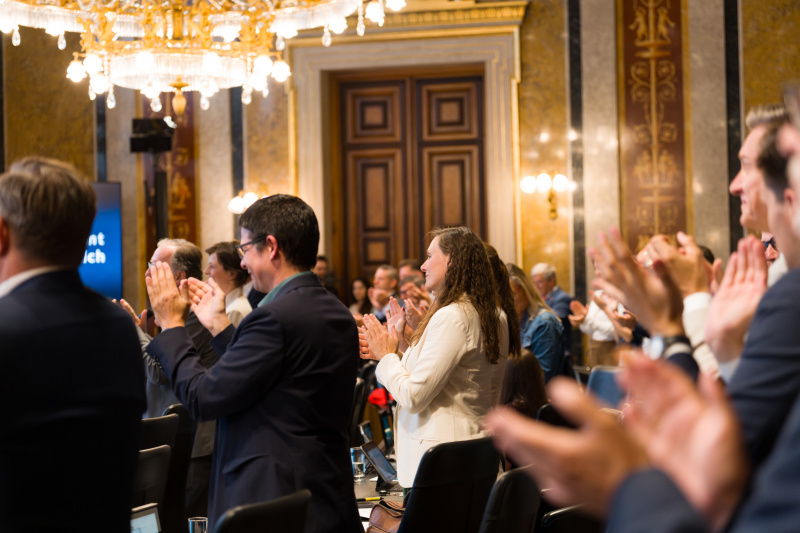 Blick ins Plenum