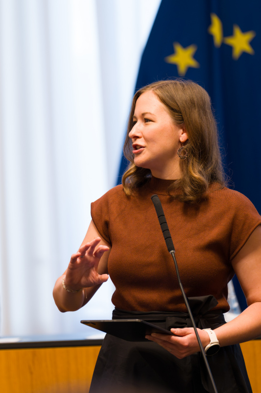 Am Wort: Bundesministerin Claudia Bauer (ÖVP)