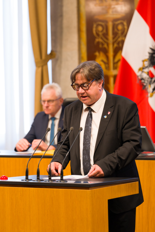 Am Wort: Bundesratsmitglied Klemens Kofler (FPÖ)