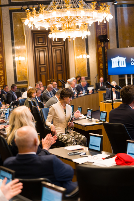 Blick ins Plenum