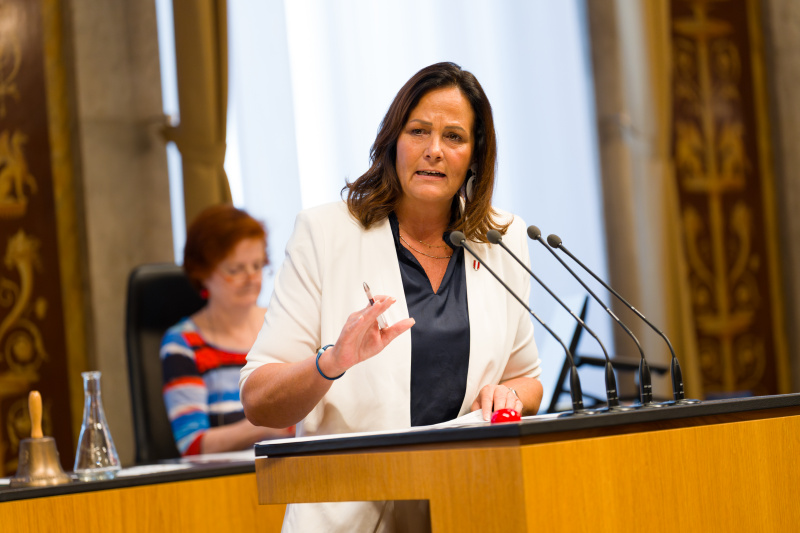 Am Wort: Bundesratsmitglied Sandra Jäckel (FPÖ)