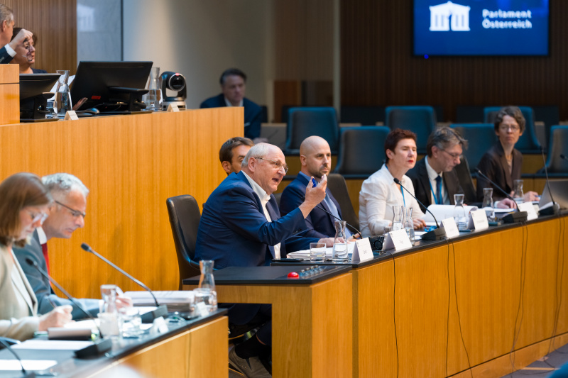 Am Wort: em. o. Univ.-Prof. Dr. Christoph Badelt (Wirtschaftsuniversität Wien / Nominierung durch: ÖVP)