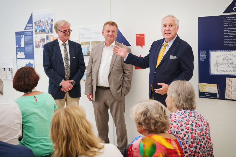 Präsentation des Films zur Ausstellung. Am Wort Nationalratspärsident Walter Rosenkranz (FPÖ)