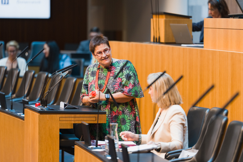 Am Wort Nationalratsabgeordnete Petra Bayr (SPÖ)