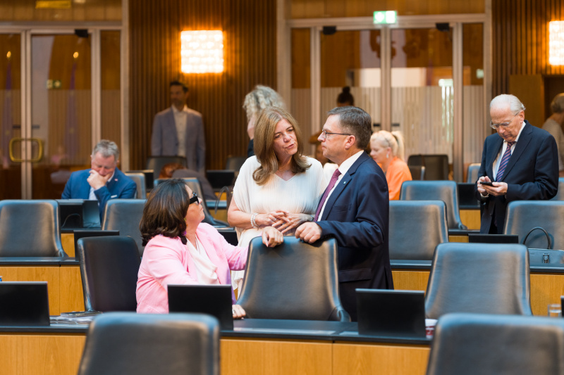 Eindrücke vor Beginn der Sitzung