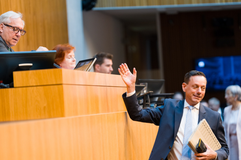 Eindrücke vor Beginn der Sitzung