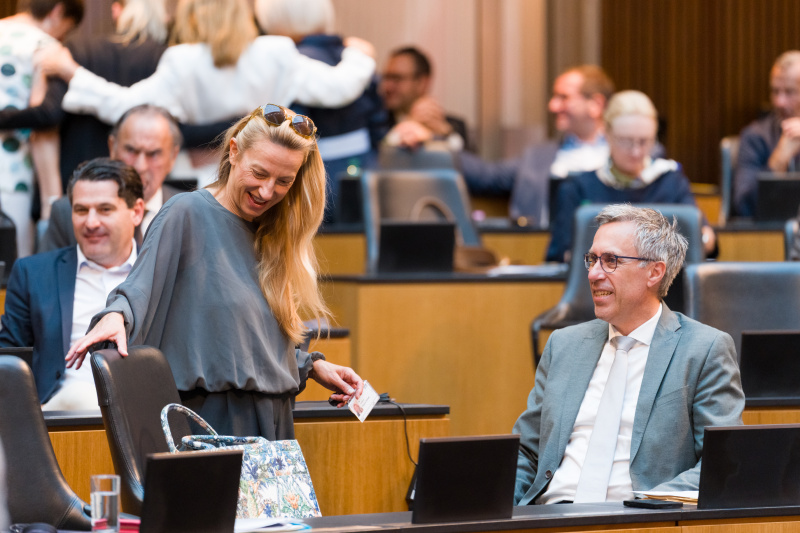 Eindrücke vor Beginn der Sitzung