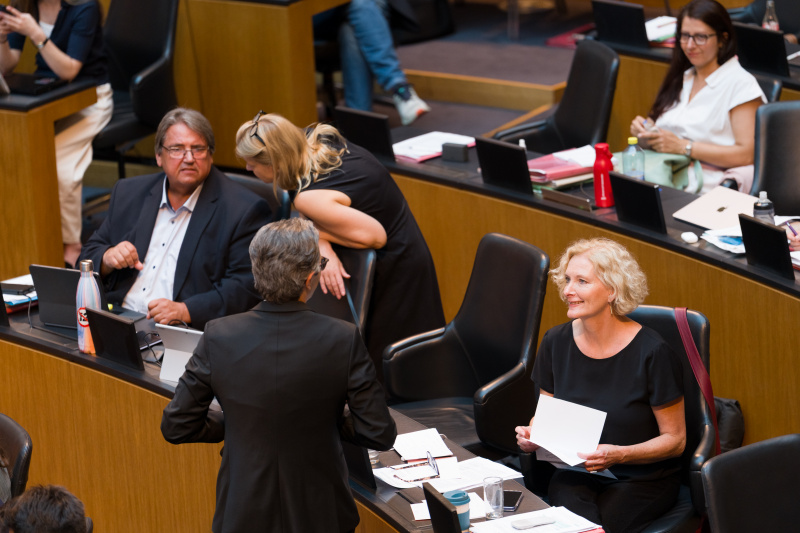 Blick ins Plenum