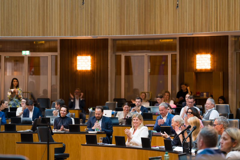 Blick ins Plenum