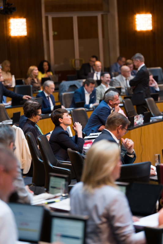 Blick ins Plenum