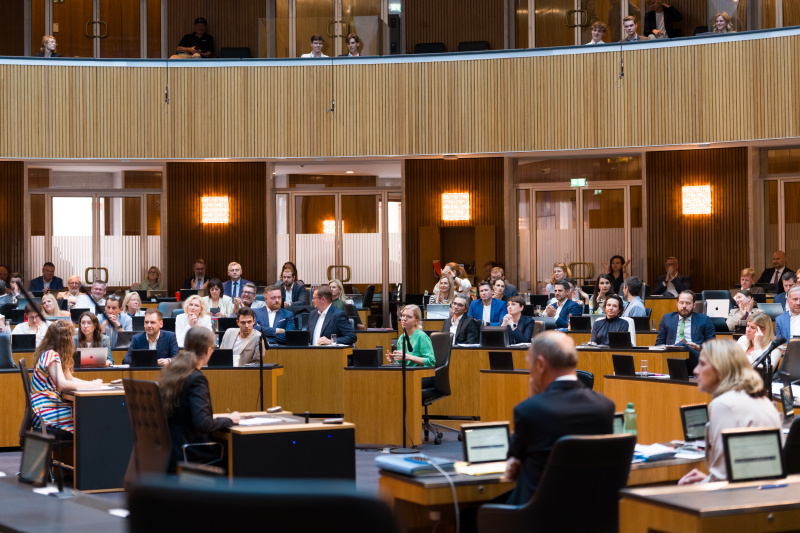 Blick ins Plenum