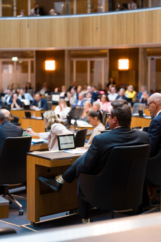 Blick ins Plenum