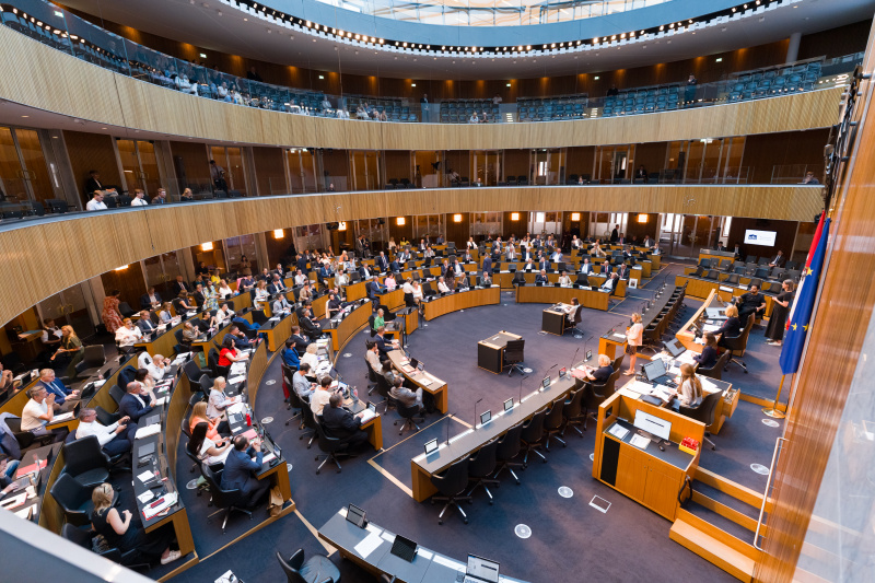 Blick ins Plenum