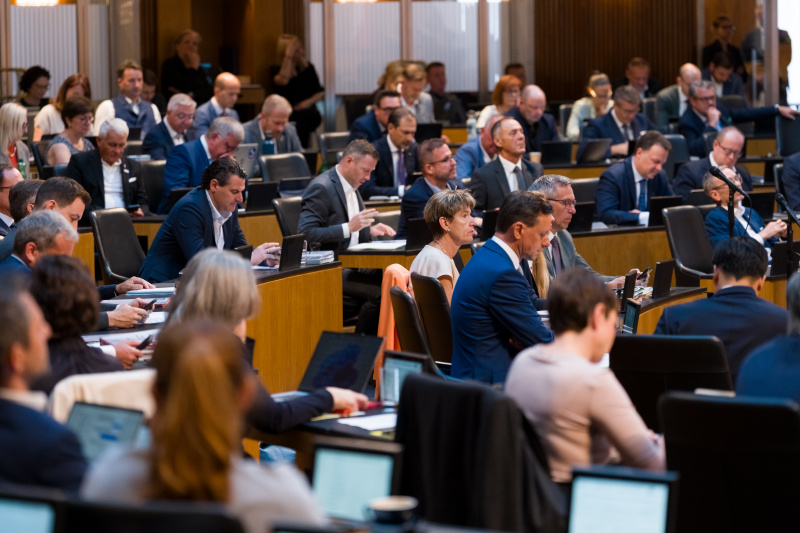 Blick ins Plenum