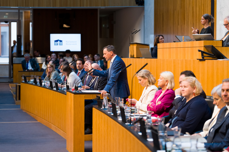 Klubobmann Ernst Gödl (ÖVP) am Wort