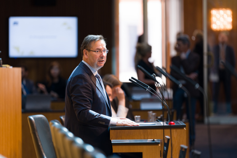 Nationalratsabgeordneter Hermann Brückl (FPÖ) am Wort