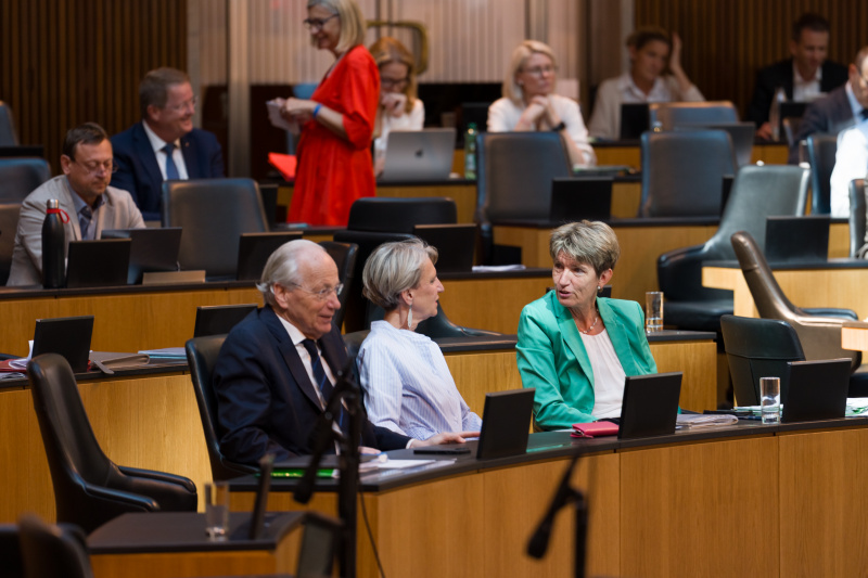 Blick ins Plenum