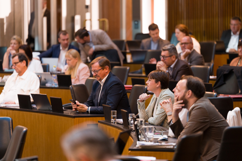 Blick ins Plenum