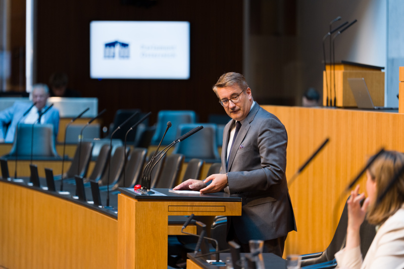 Nationalratsabgeordneter Christian Schandor (FPÖ) am Wort