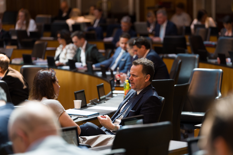 Blick ins Plenum