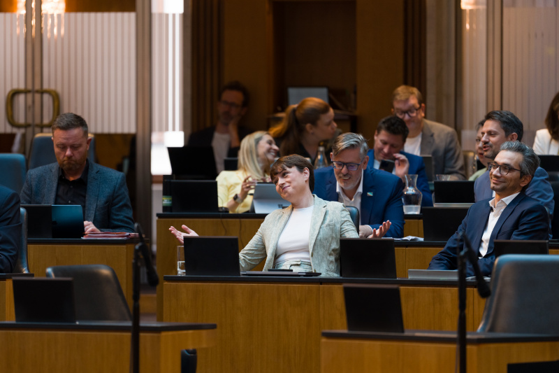 Blick ins Plenum