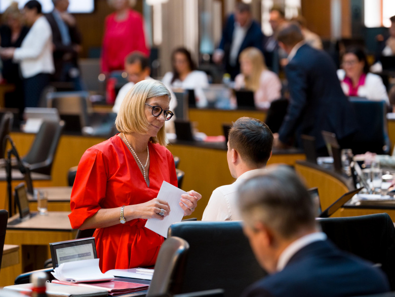 Blick ins Plenum