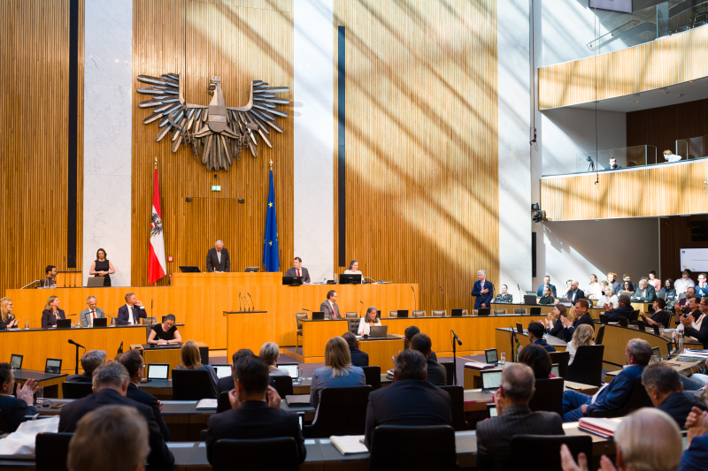 Dankesworte von Nationalratspräsident Walter Rosenkranz (FPÖ) an Parlamentsdirektor Harald Dossi anlässlich der bevorstehenden Pensionierung