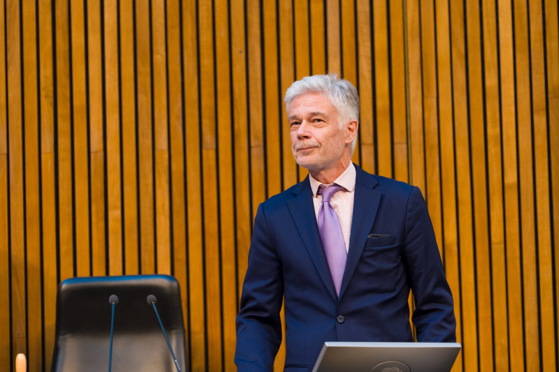 Dankesworte von Nationalratspräsident Walter Rosenkranz (FPÖ) an Parlamentsdirektor Harald Dossi anlässlich der bevorstehenden Pensionierung