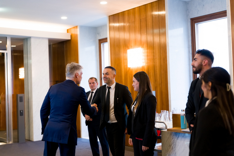 Dankesworte von Nationalratspräsident Walter Rosenkranz (FPÖ) an Parlamentsdirektor Harald Dossi anlässlich der bevorstehenden Pensionierung