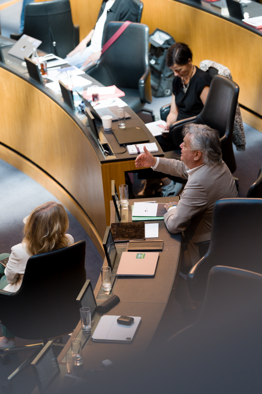 Blick ins Plenum