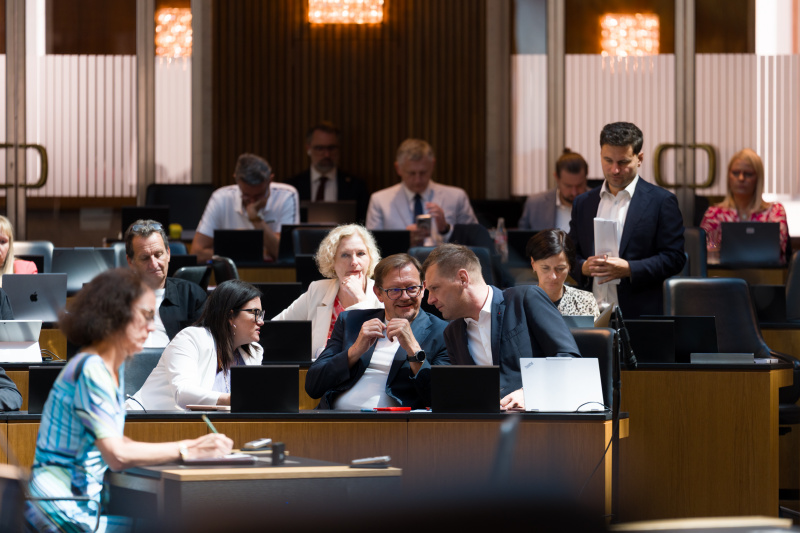 Blick ins Plenum