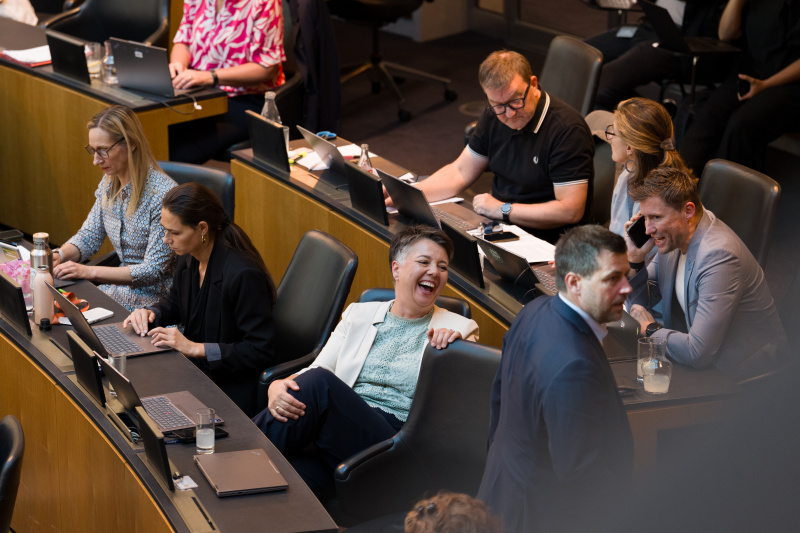 Blick ins Plenum
