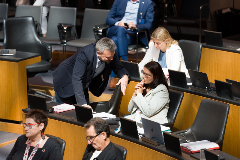 Blick ins Plenum