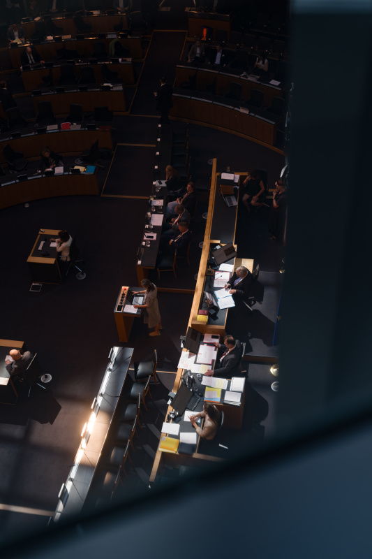 Blick ins Plenum