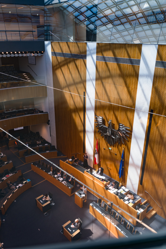 Blick ins Plenum