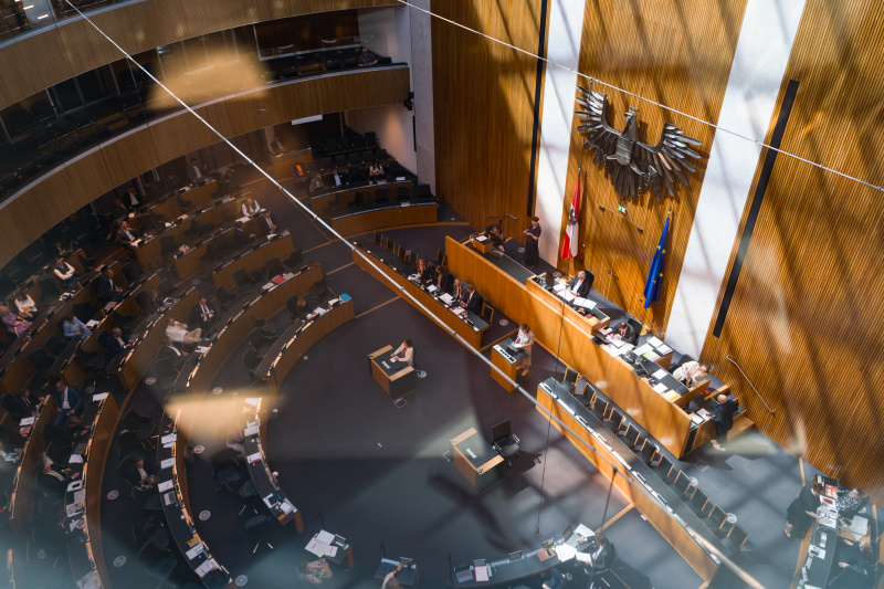 Blick ins Plenum