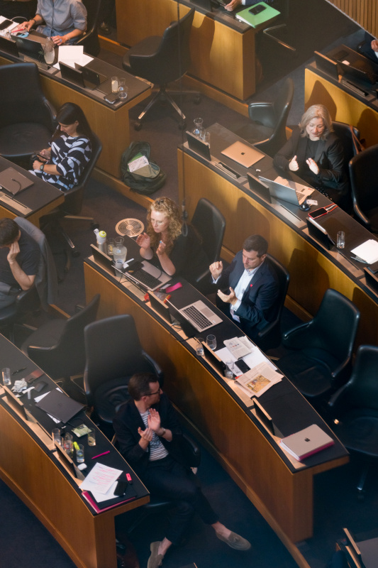 Blick ins Plenum