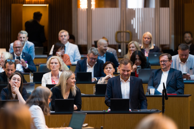 Blick ins Plenum