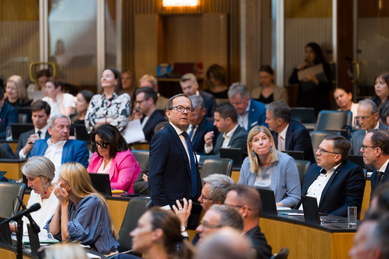Blick ins Plenum
