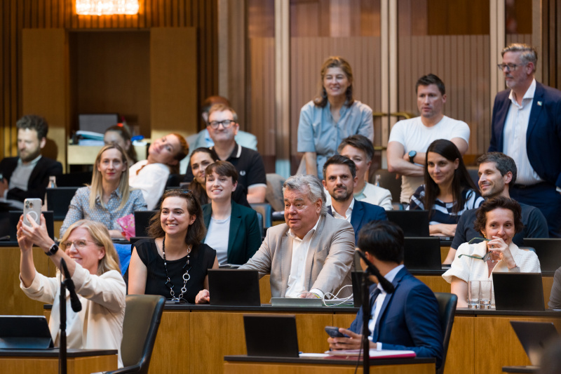 Blick ins Plenum