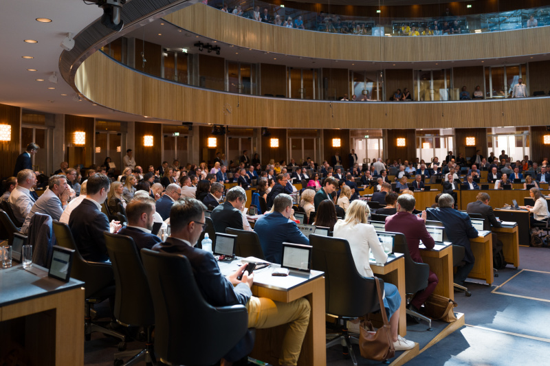 Blick ins Plenum