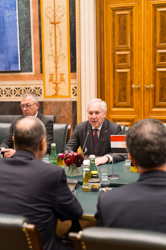 Arbeitsgespräch. Nationalratspräsident Walter Rosenkranz (FPÖ)