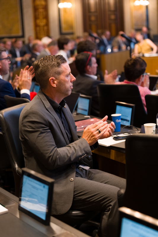 Blick ins Plenum