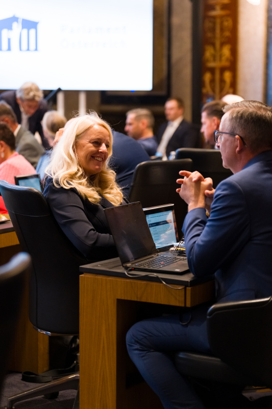 Blick ins Plenum