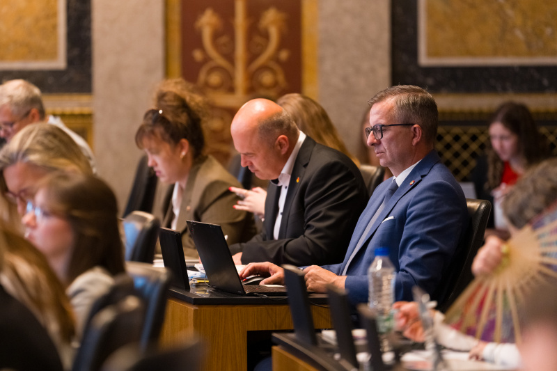 Blick ins Plenum