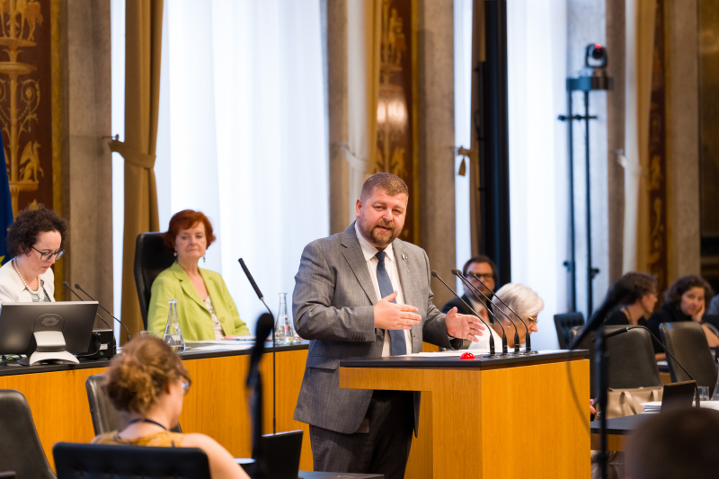 Bundesratsmitglied Andreas Arthur Spanring (FPÖ) am Wort