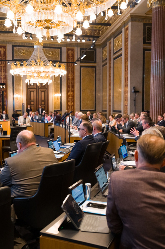 Blick ins Plenum