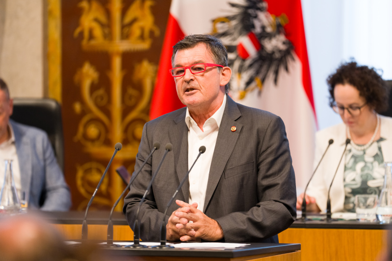 Bundesratsmitglied Michael Wanner (SPÖ) am Wort