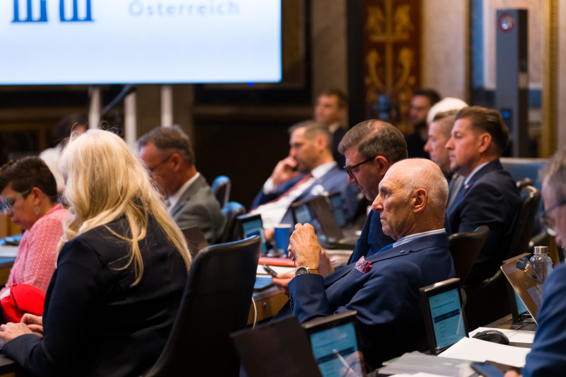 Blick ins Plenum