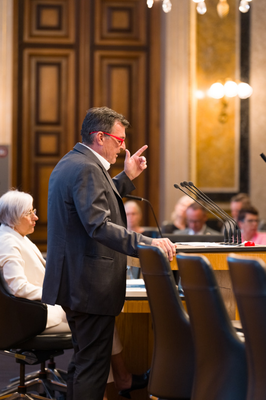 Bundesratsmitglied Michael Wanner (SPÖ) am Wort